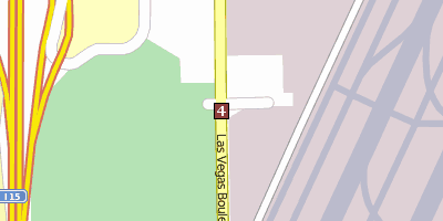 Stadtplan Welcome to Fabulous Las Vegas Las Vegas